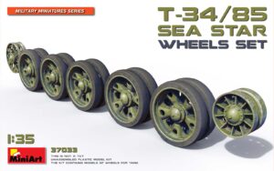 T-34/85 Sea Star Wheels Set scala 1/35