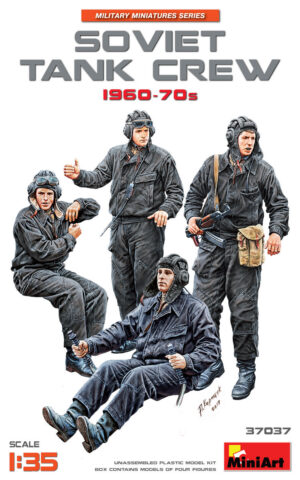 Soviet Tank Crew 1960-70s scala 1/35