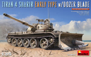 Tiran 4 Sharir Early Type w/Dozer scala 1/35