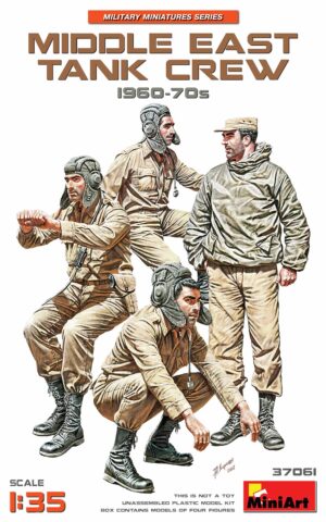 Middle East Tank Crew 1960-70s scala 1/35