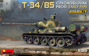 T-34/85 Czechoslovak Prod. Early scala 1/35
