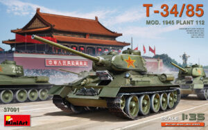 T-34/85 Mod. 1945. Plant scala 1/35 MINI ART