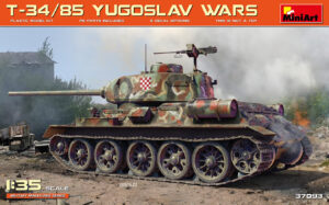 T-34/85 Yugoslav Wars scala 1/35 MINI ART