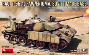Iraqi T-55 Al Faw/Enigma. Soviet scala 1/35