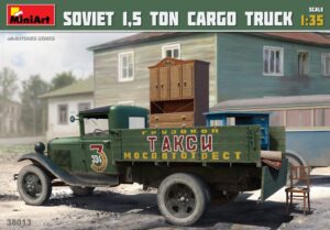 Soviet 1,5 ton Cargo Truck scala 1/35