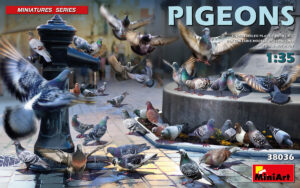 Pigeons scala 1/35 MINI ART