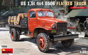Us 1,5t 4x4 G506 Flatbed Truck scala 1/35