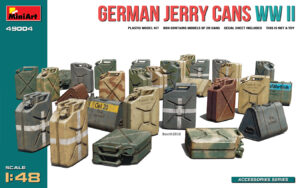 German Jerry Cans WW2 scala 1/48 MINI ART