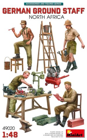 German Ground Staff scala 1/48
