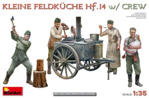 Kleine Feldkuche Hf.14 with Crew scala 1/35