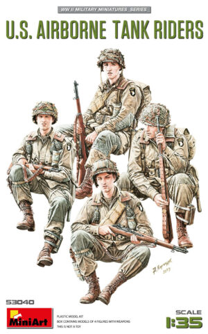 U.S. Airborne Tank Riders scala 1/35