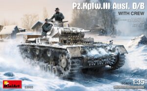 Pz.Kpfw.III Ausf. D/B with Crew scala 1/35