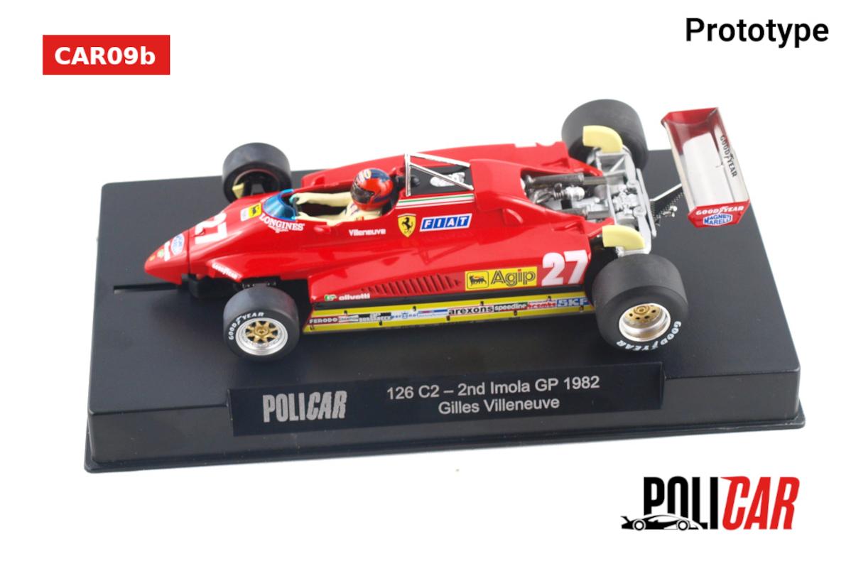 Ferrari 126 C2 - n.27 2nd Imola GP 1982 DS Modellismo Ferrari 126 C2 n.27 2nd Imola GP POLICAR