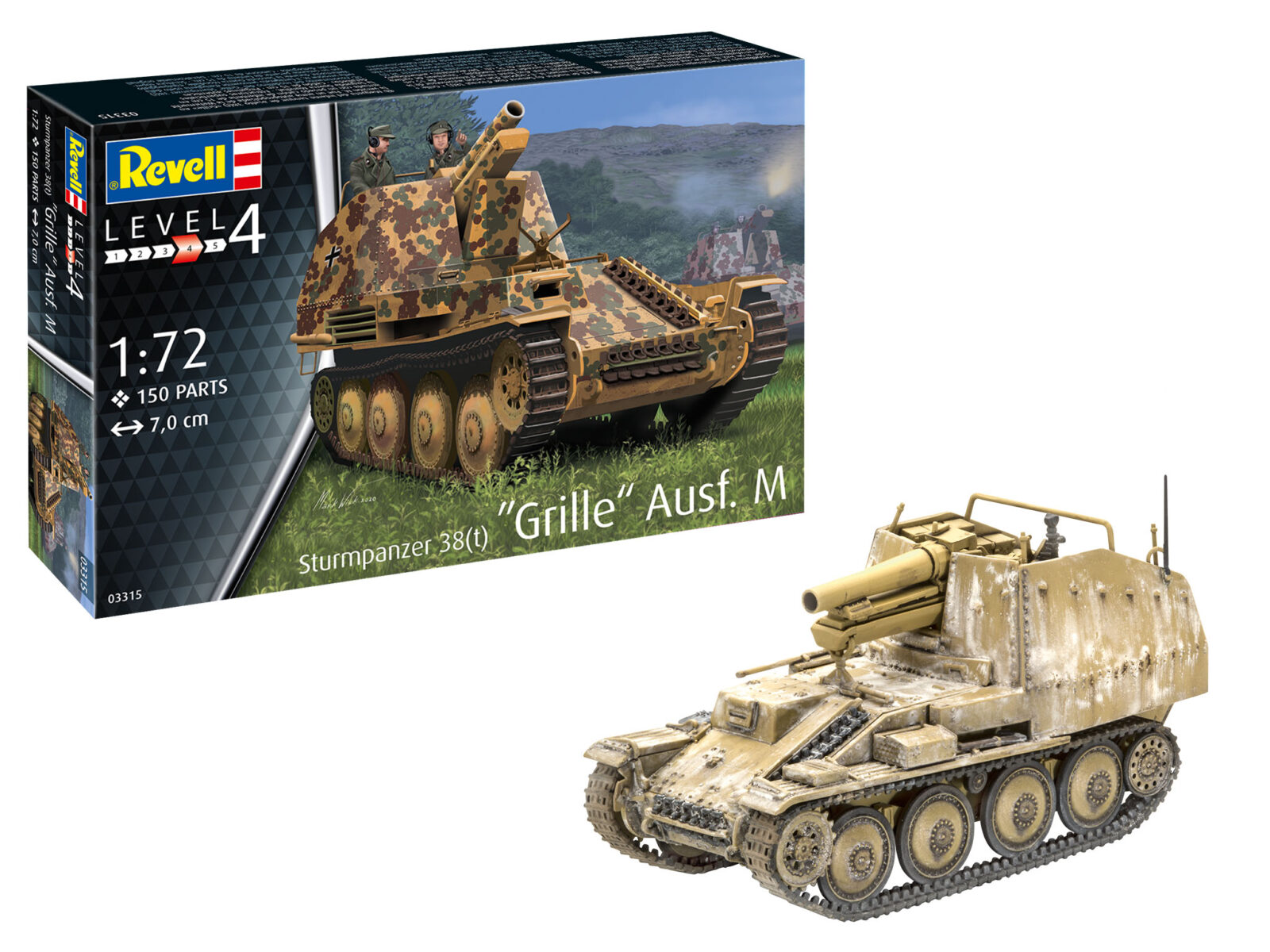 1/72 Sturmpanzer 38(t) Grille Ausf. M DS Modellismo Sturmpanzer 38(t) Grille Ausf. M scala 1/72