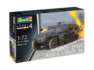 Sd.Kfz. 251/1 Ausf. C Wurfr. 40 scala 1/72