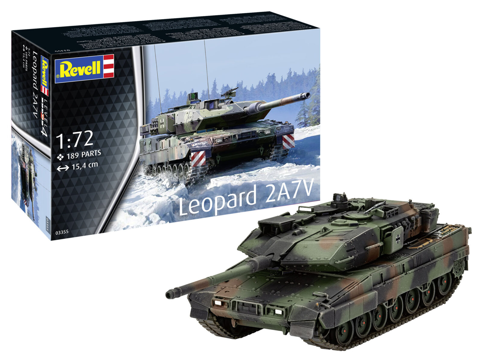 1/72 Leopard 2A7V DS Modellismo Leopard 2A7V scala 1/72 REVELL