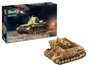 Flakpanzer IV "Mobelwagen" 3.7 cm scala 1/72