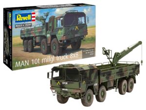 Man 10t milgl truck 8x8 scala 1/35 REVELL