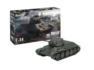 World Tanks: T-34 scala 1/72 REVELL