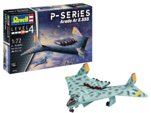 P-series Arado Ar E.555 scala 1/72 REVELL