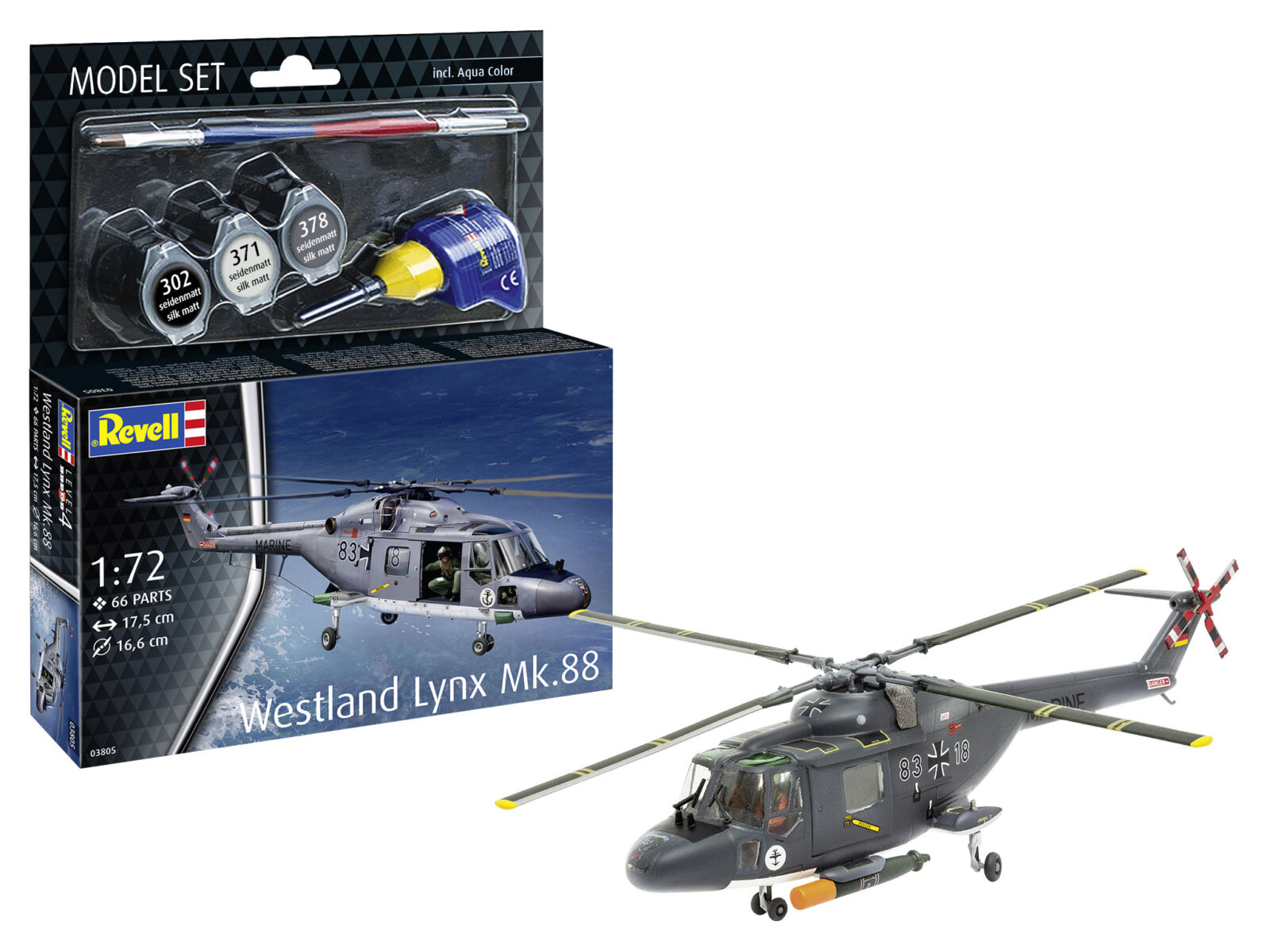 1/72 Model Set Westland Lynx Mk.88 DS Modellismo Model Set Westland Lynx Mk.88 scala 1/72