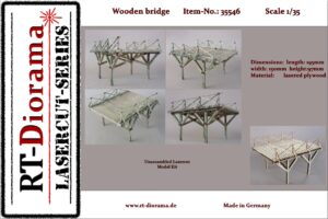 Temporary Bridge scala 1/35 RT-DIORAMA
