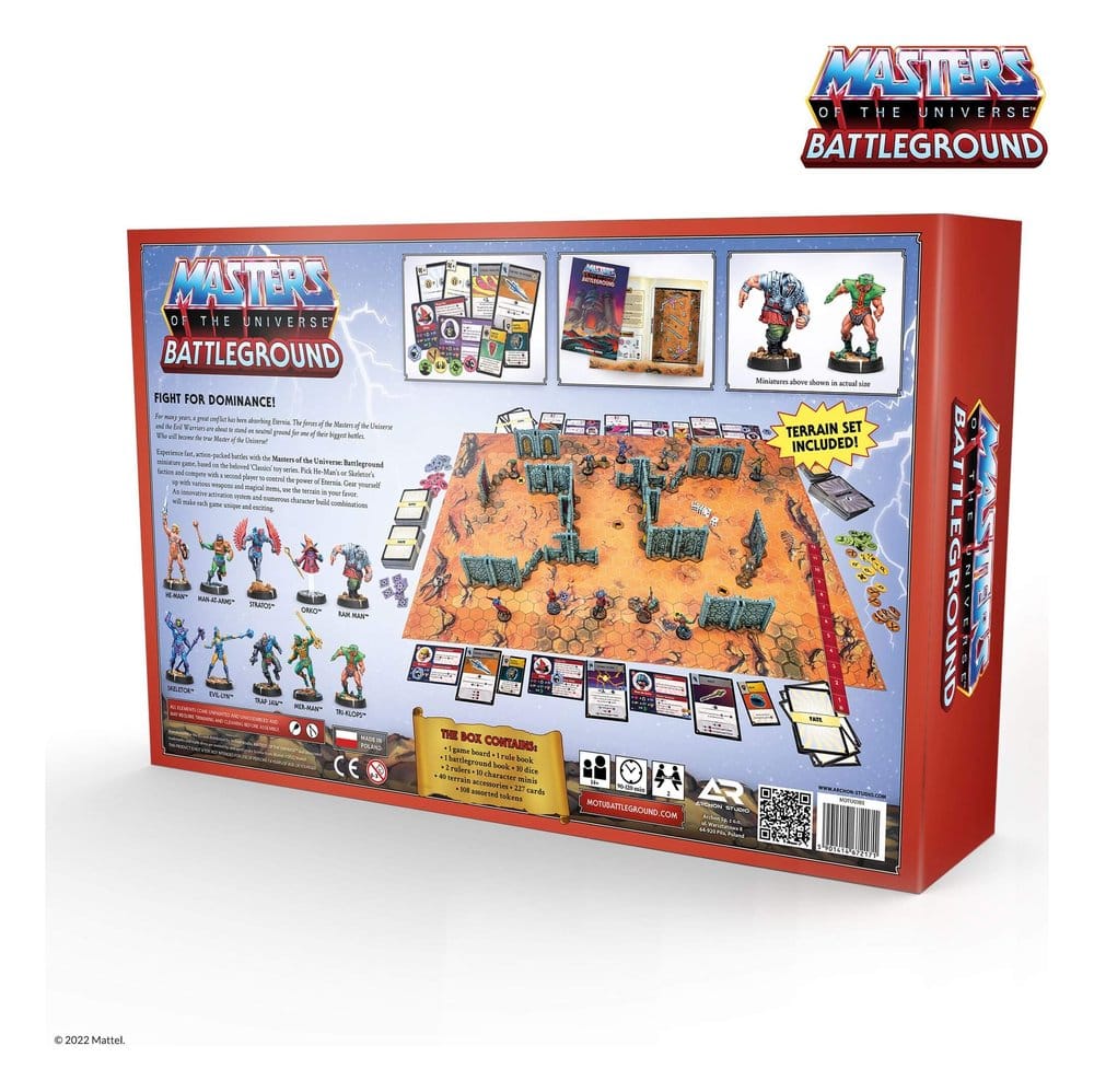 Masters of the Universe: Battleground Miniatures Game Starter Set *English Version* DS Modellismo Masters Universe: Battleground Miniatures