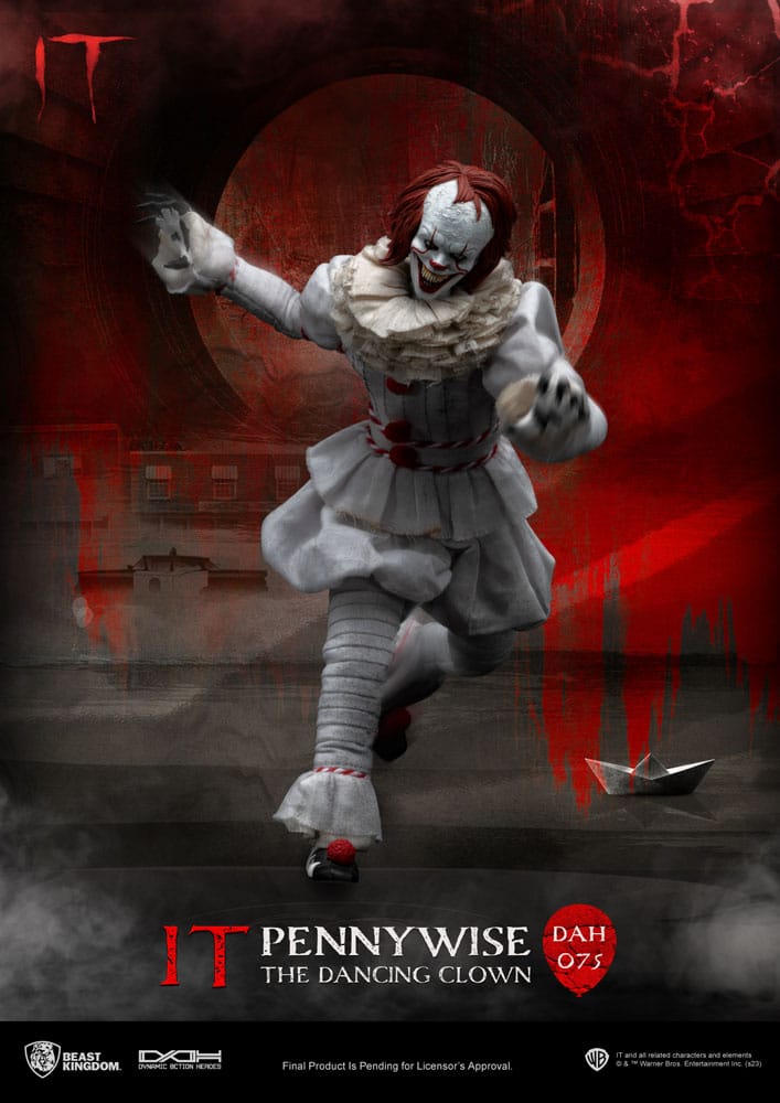 Stephen Kings It Dynamic 8ction Heroes Action Figure 1/9 Pennywise 21 cm DS Modellismo Stephen Kings It Dynamic 8ction scala 1/9