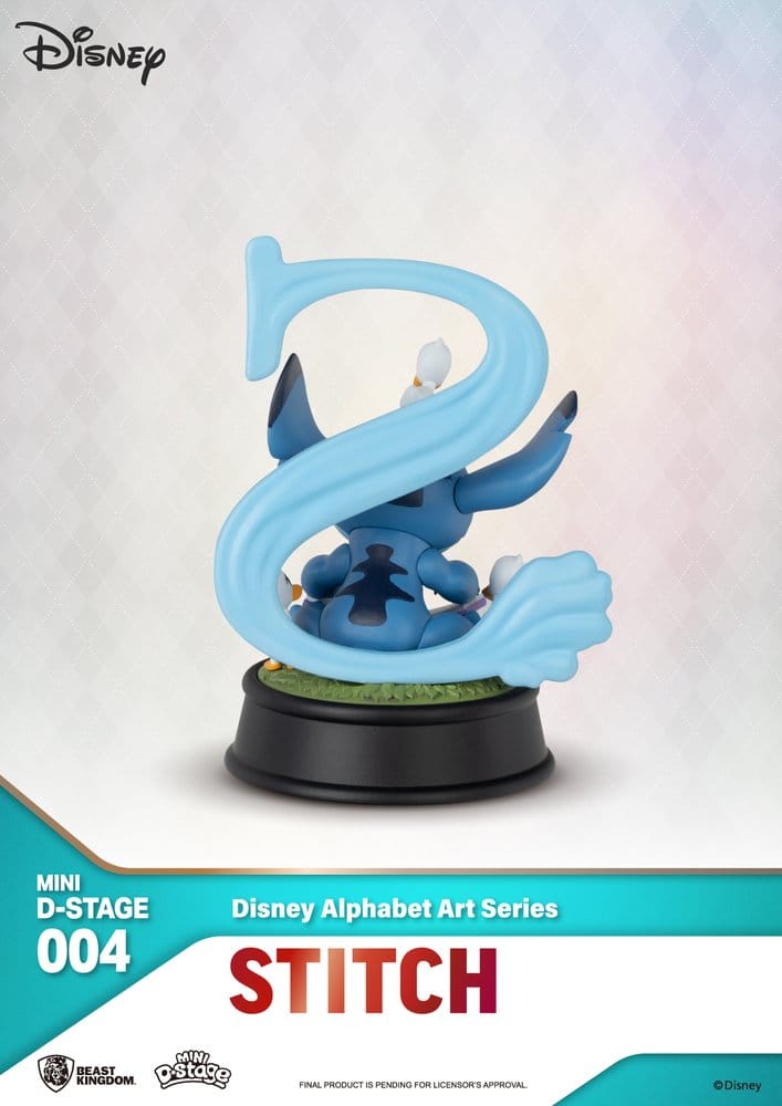 Statua Disney Mini Diorama Stage 6-pack Alphabet Art 10 cm DS Modellismo Statua Disney Mini Diorama Stage 6-pack