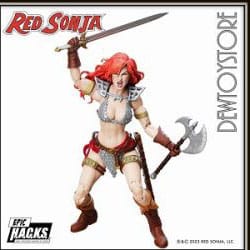 Red Sonja Epic H.a.c.k.s. Action Figure Red Sonja DS Modellismo Red Sonja Epic H.a.c.k.s. Action Red Sonja