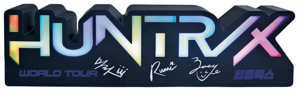 KPop Demon Hunters Lamp Huntr/x Logo DS Modellismo KPop Demon Hunters Lamp Huntr/x Logo