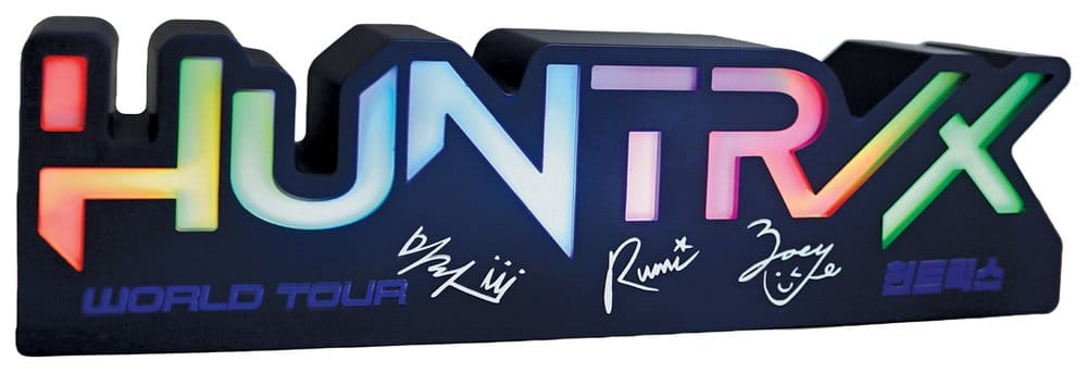 KPop Demon Hunters Lamp Huntr/x Logo DS Modellismo KPop Demon Hunters Lamp Huntr/x Logo