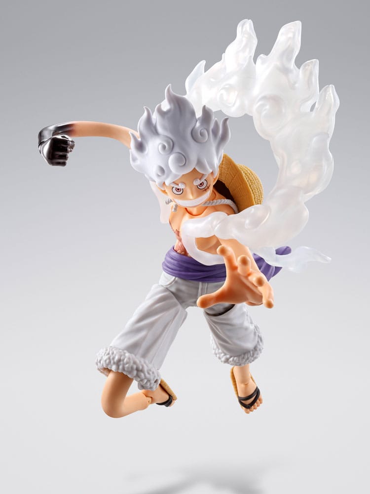 One Piece S.H.Figuarts Action Figure Monkey D. Luffy Gear 5 -Future Island Egghead- 15 cm DS Modellismo One Piece S.H.Figuarts Action Monkey D.