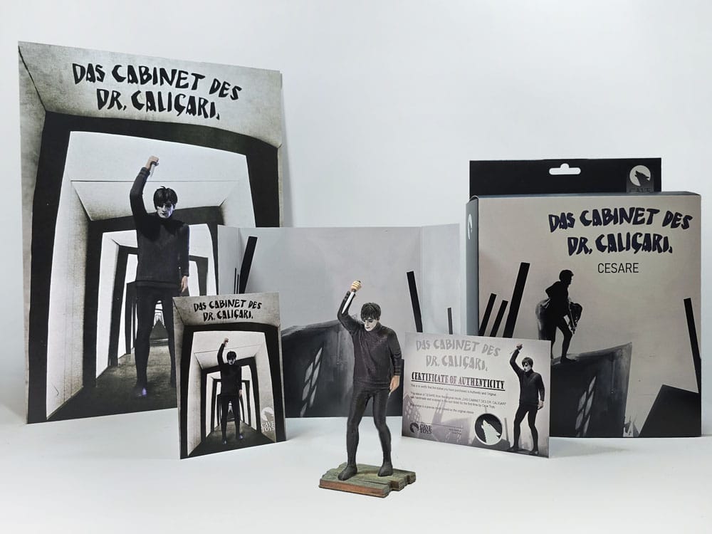 Statua The Cabinet of Dr. Caligari 1/10 Cesare 15 cm DS Modellismo Statua Cabinet Dr. Caligari scala 1/10