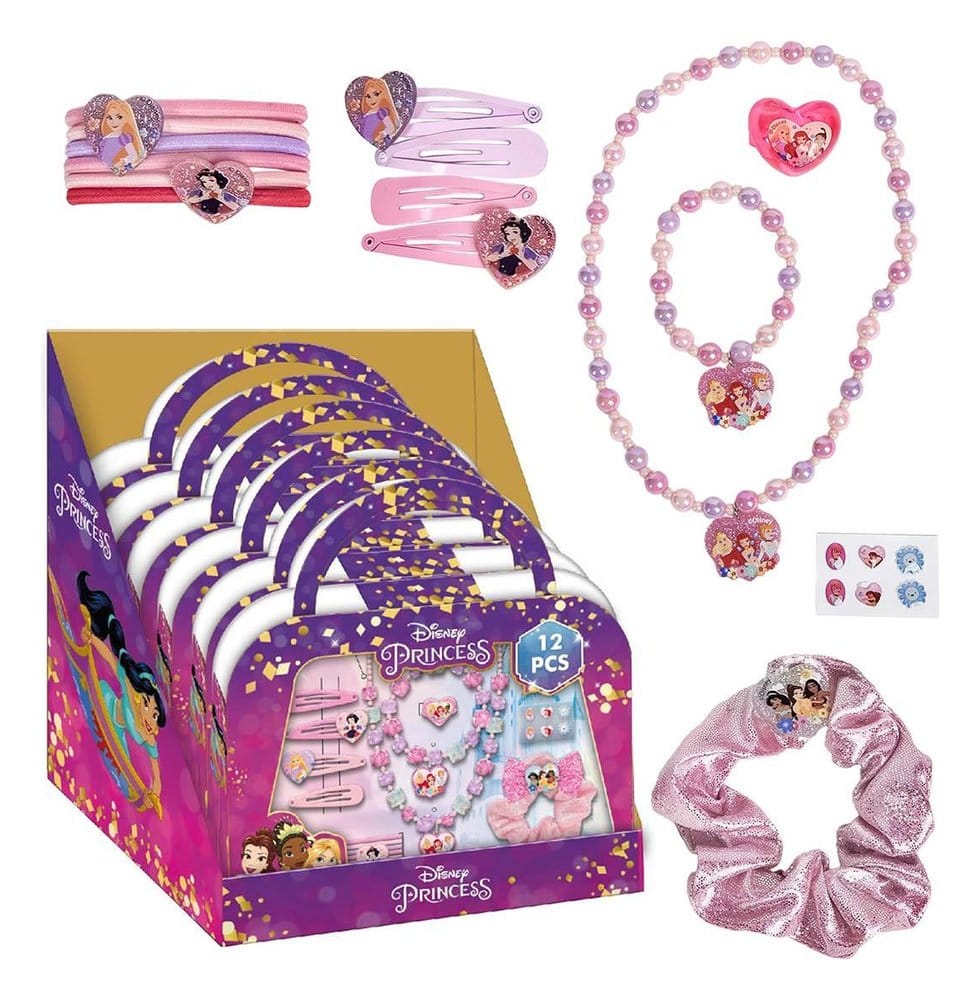 Disney Princess Beauty Set Accessories Display (6) DS Modellismo Disney Princess Beauty Accessories Display