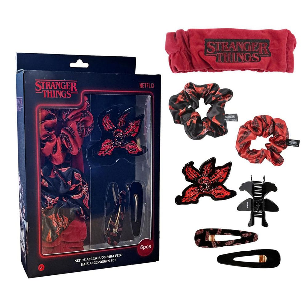 Stranger Things Hair Accessories 6 Pack DS Modellismo Stranger Things Hair Accessories Cerdá