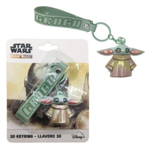 Portachiavi Star Wars 3D Mandalorian Grogu