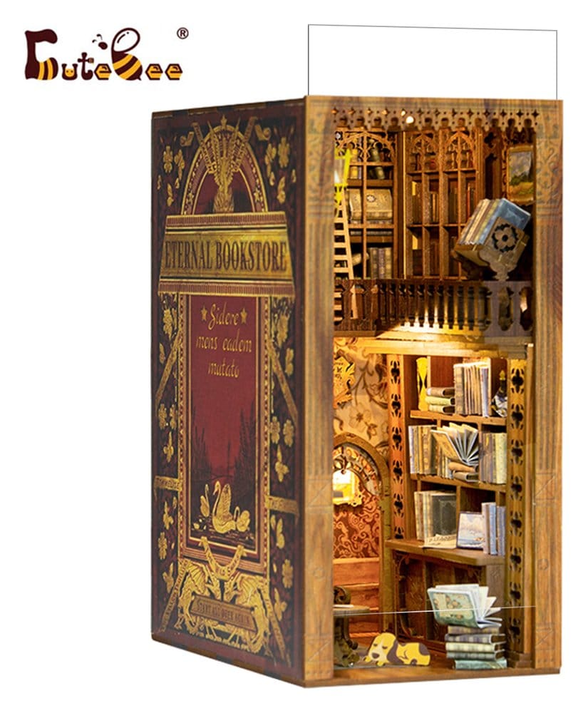 Book Nook Eternal Bookstore 23 x 11 cm DS Modellismo Book Nook Eternal Bookstore 23 x CuteBee
