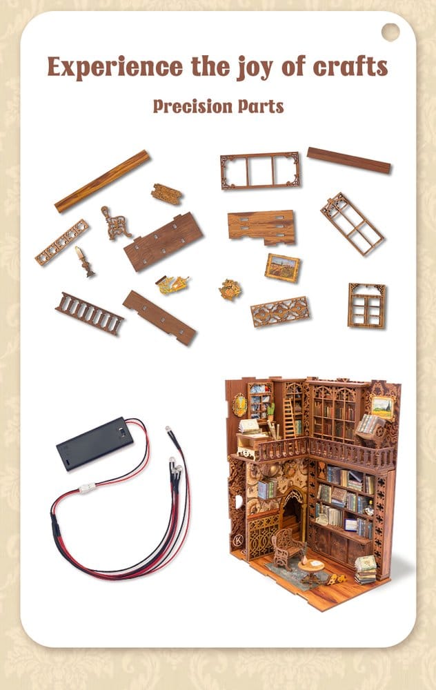 Book Nook Eternal Bookstore 23 x 11 cm DS Modellismo Book Nook Eternal Bookstore 23 x CuteBee
