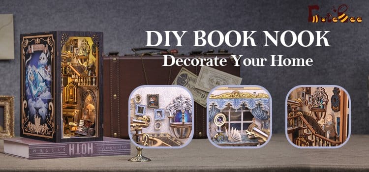 Book Nook Nebula Common Room 23 x 11 cm DS Modellismo Book Nook Nebula Common Room 23 x CuteBee