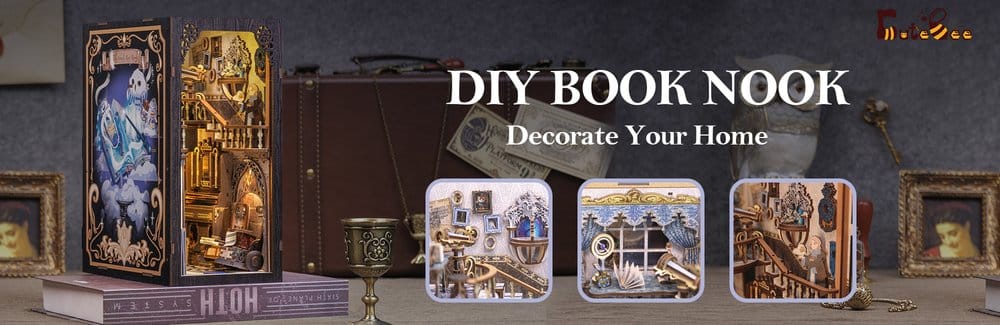 Book Nook Nebula Common Room 23 x 11 cm DS Modellismo Book Nook Nebula Common Room 23 x CuteBee