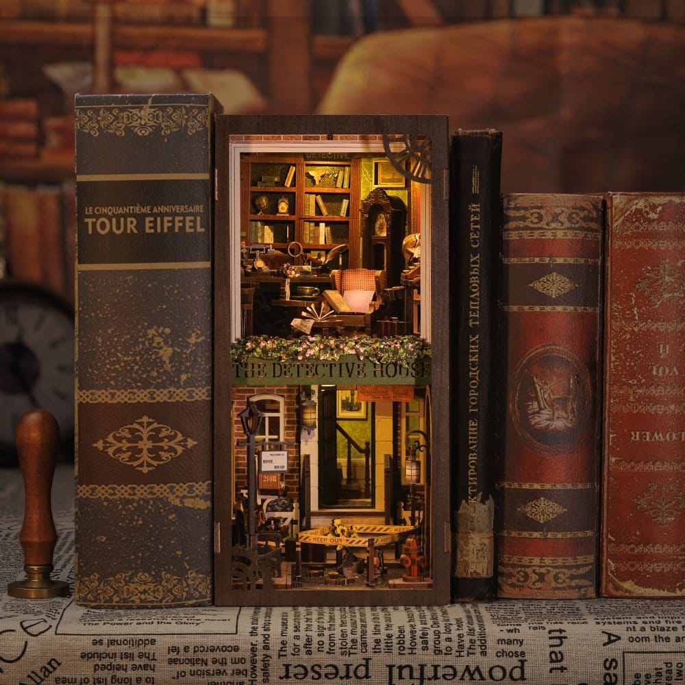Book Nook Rose Detective Agency 23 x 11 cm DS Modellismo Book Nook Rose Detective Agency 23 x CuteBee
