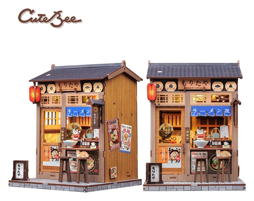Miniature House Model Kit Morita-Ya 21 x 16 cm DS Modellismo Miniature House Model Kit Morita-Ya 21 x