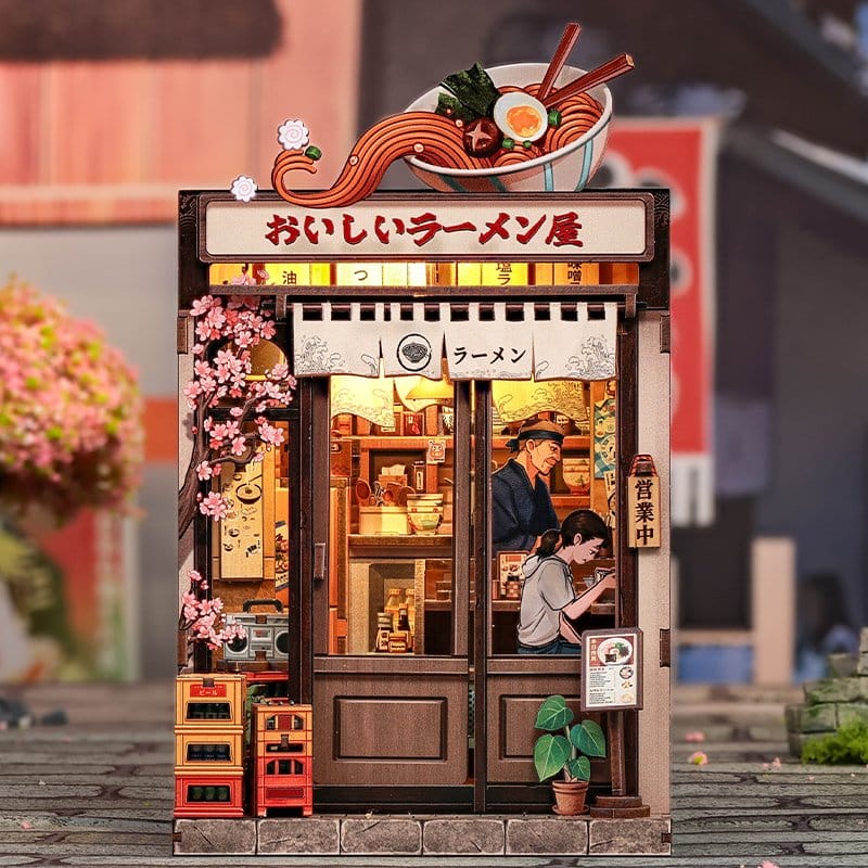 Miniature House Model Kit Oishii Kyoto 22 x 13 cm DS Modellismo Miniature House Model Kit Oishii Kyoto 22 x