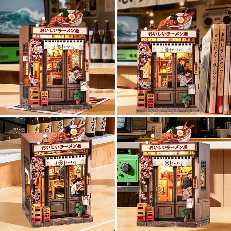 Miniature House Model Kit Oishii Kyoto 22 x 13 cm DS Modellismo Miniature House Model Kit Oishii Kyoto 22 x