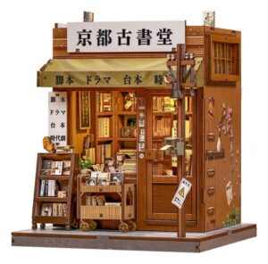 Miniature House Model Kit Antique Bookery