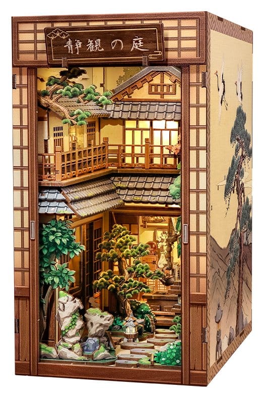 Book Nook Serene Courtyard 22 x 12 cm DS Modellismo Book Nook Serene Courtyard 22 x CuteBee