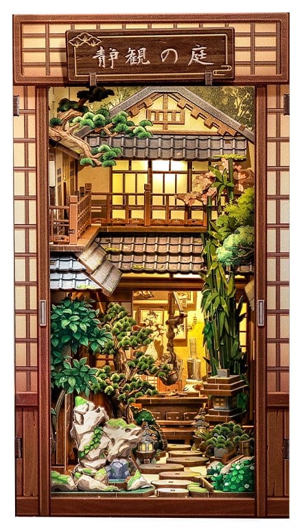 Book Nook Serene Courtyard 22 x 12 cm DS Modellismo Book Nook Serene Courtyard 22 x CuteBee