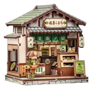 Miniature House Model Kit Kyoto Matcha