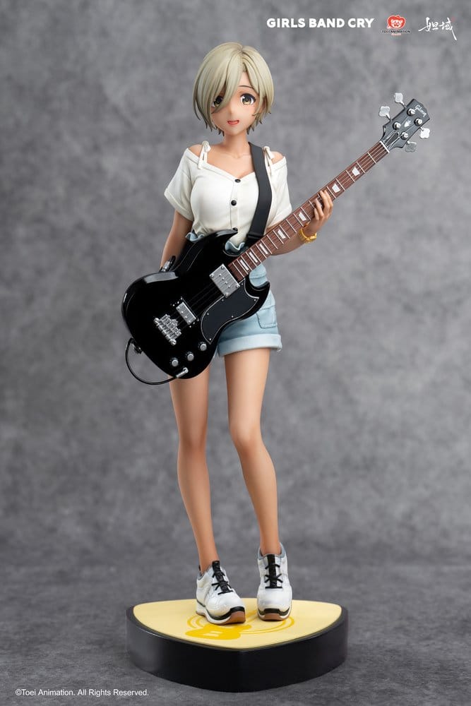 Statua Girls Band Cry Natsu wo Mankitsu shite Sakebe Series No. 3 PVC 1/7 Rupa 26 cm DS Modellismo Statua Girls Band Cry Natsu wo scala 1/7
